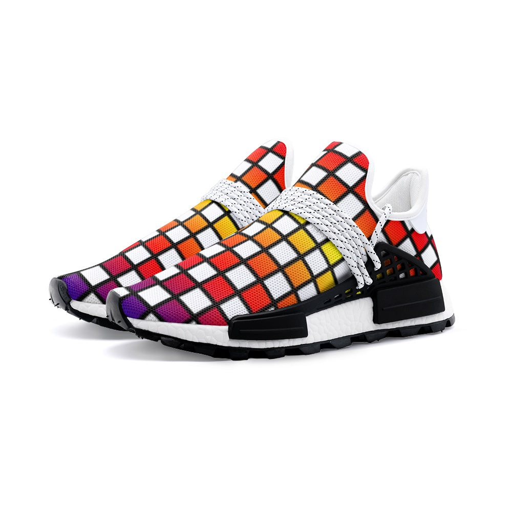 VIPER SHOE STYLE 55TR Abstract Cube Unisex Lightweight Sneaker