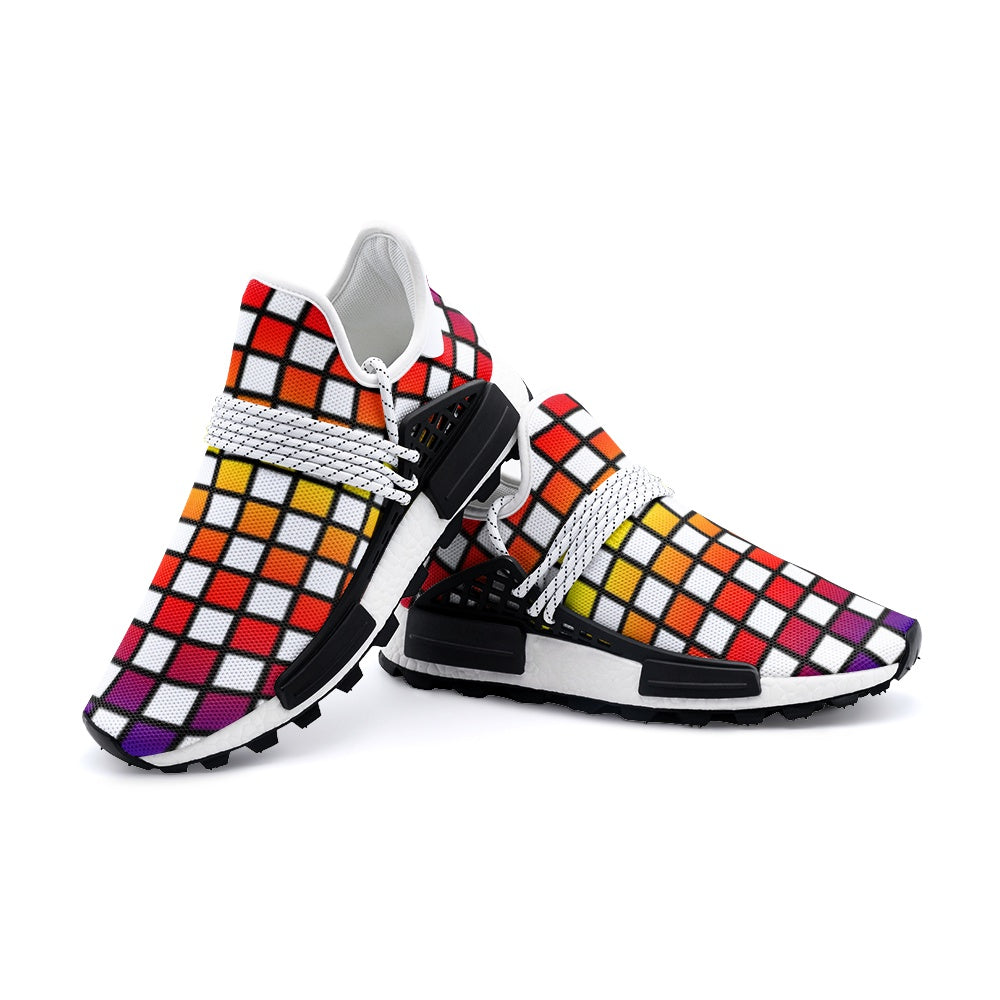 VIPER SHOE STYLE 55TR Abstract Cube Unisex Lightweight Sneaker