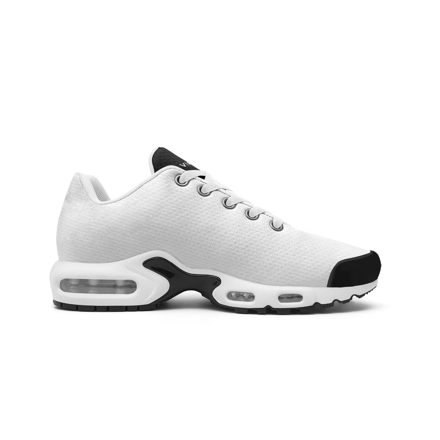 VIPER SHOES STYLE 55TT White With Black Unisex Mesh Tech Eco-Flex Sneakers