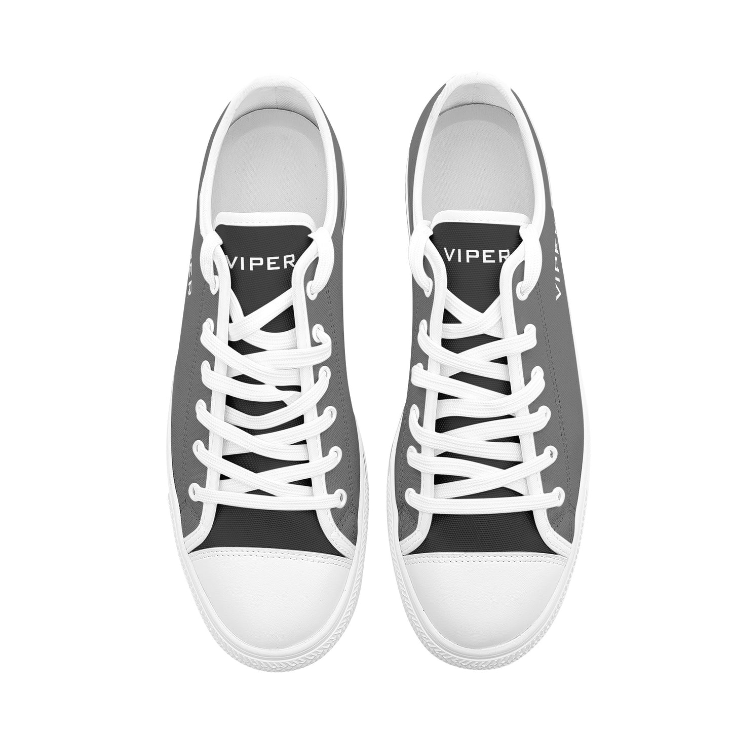 VIPER SHOES STYLE 54TT Low Top Gray Canvas Shoes