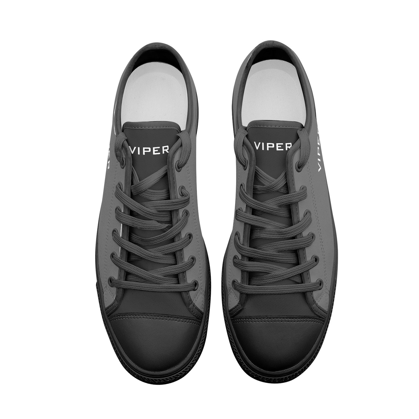 VIPER SHOES STYLE 54TT Low Top Gray Canvas Shoes