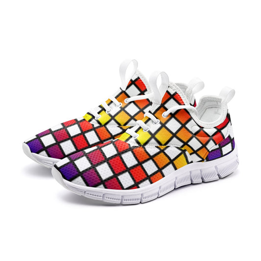 VIPER SHOES STYLE 54TF Abstract Cube Unisex Lightweight Sneaker City Running Shoes