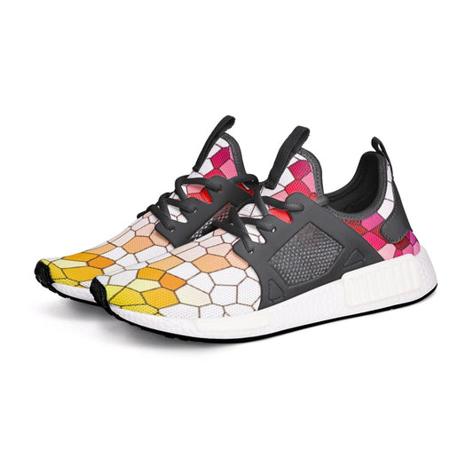 VIPER SHOES STYLE 54TR Multi Mosaic Abstract 1 Canvas Unisex Lightweight Sneaker