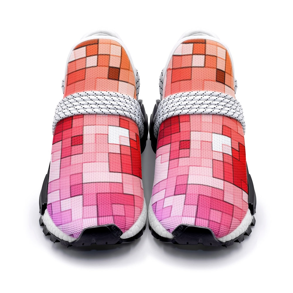 VIPER SHOE STYLE 55TR Geometric Mosaic Unisex Lightweight Sneaker