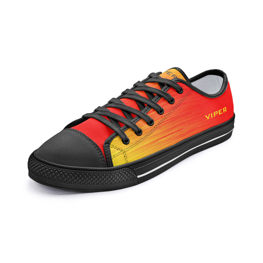 VIPER SHOES STYLE 54TT Low Top Red Storm Canvas Shoes