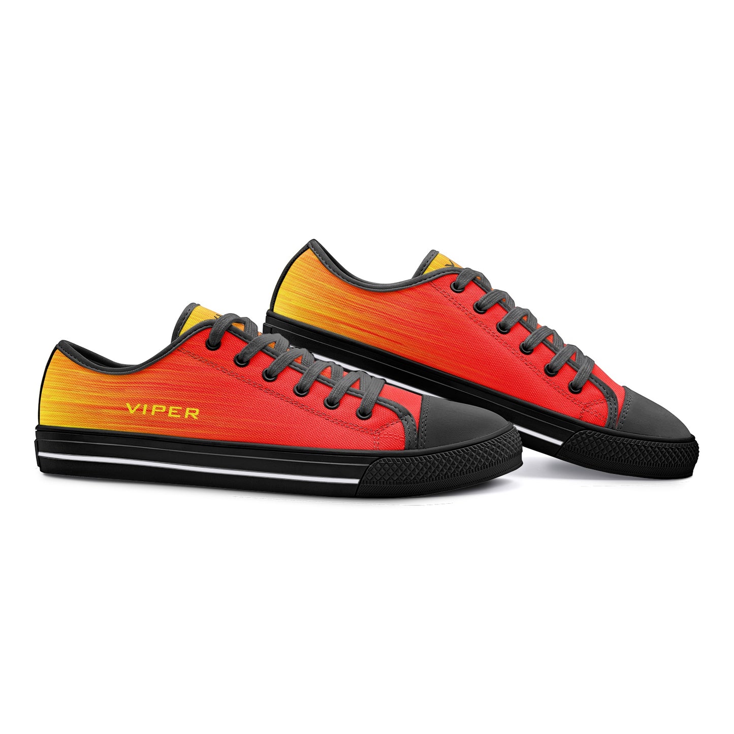 VIPER SHOES STYLE 54TT Low Top Red Storm Canvas Shoes