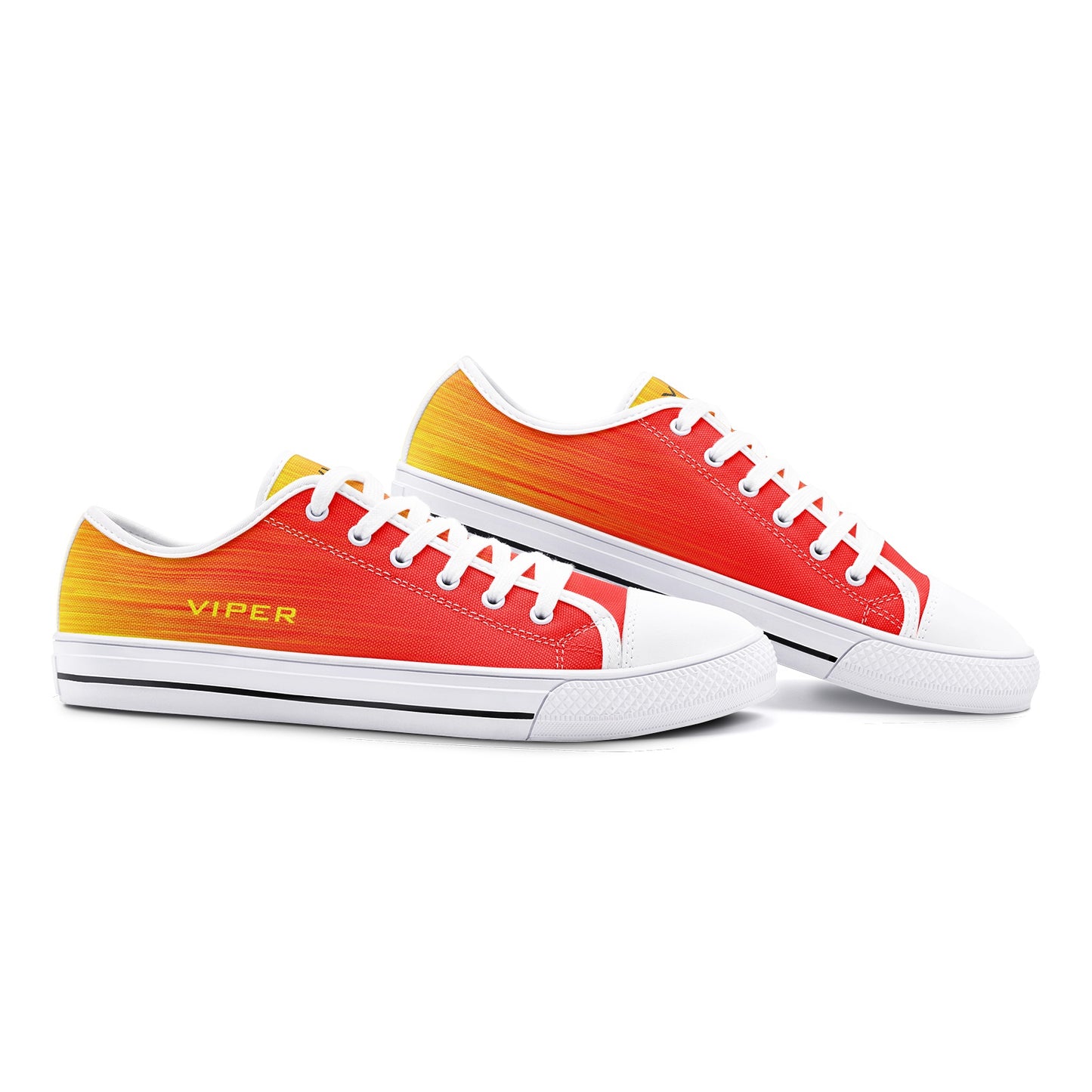 VIPER SHOES STYLE 54TT Low Top Red Storm Canvas Shoes