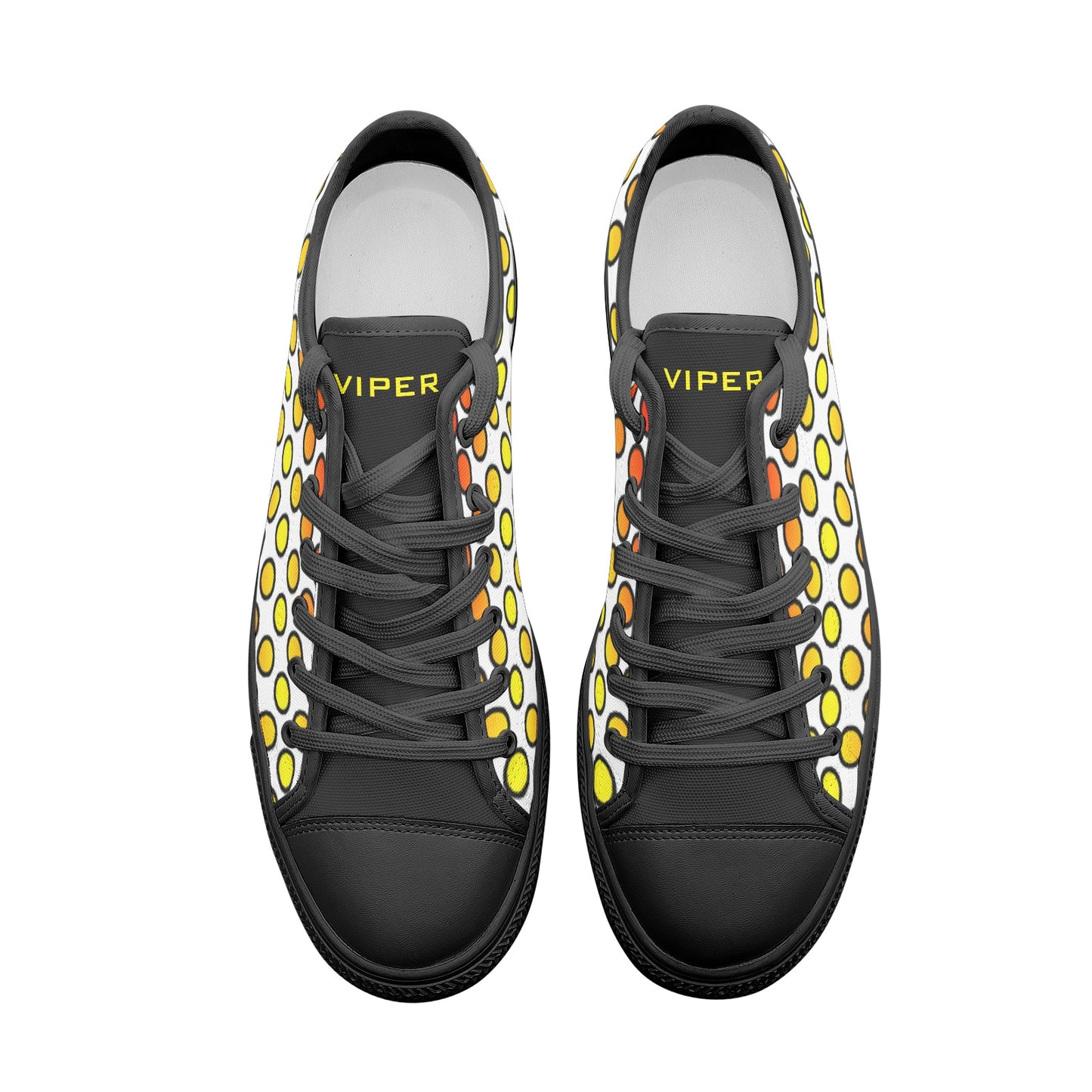 VIPER SHOES STYLE 54TT Low Top Circle Canvas Shoes