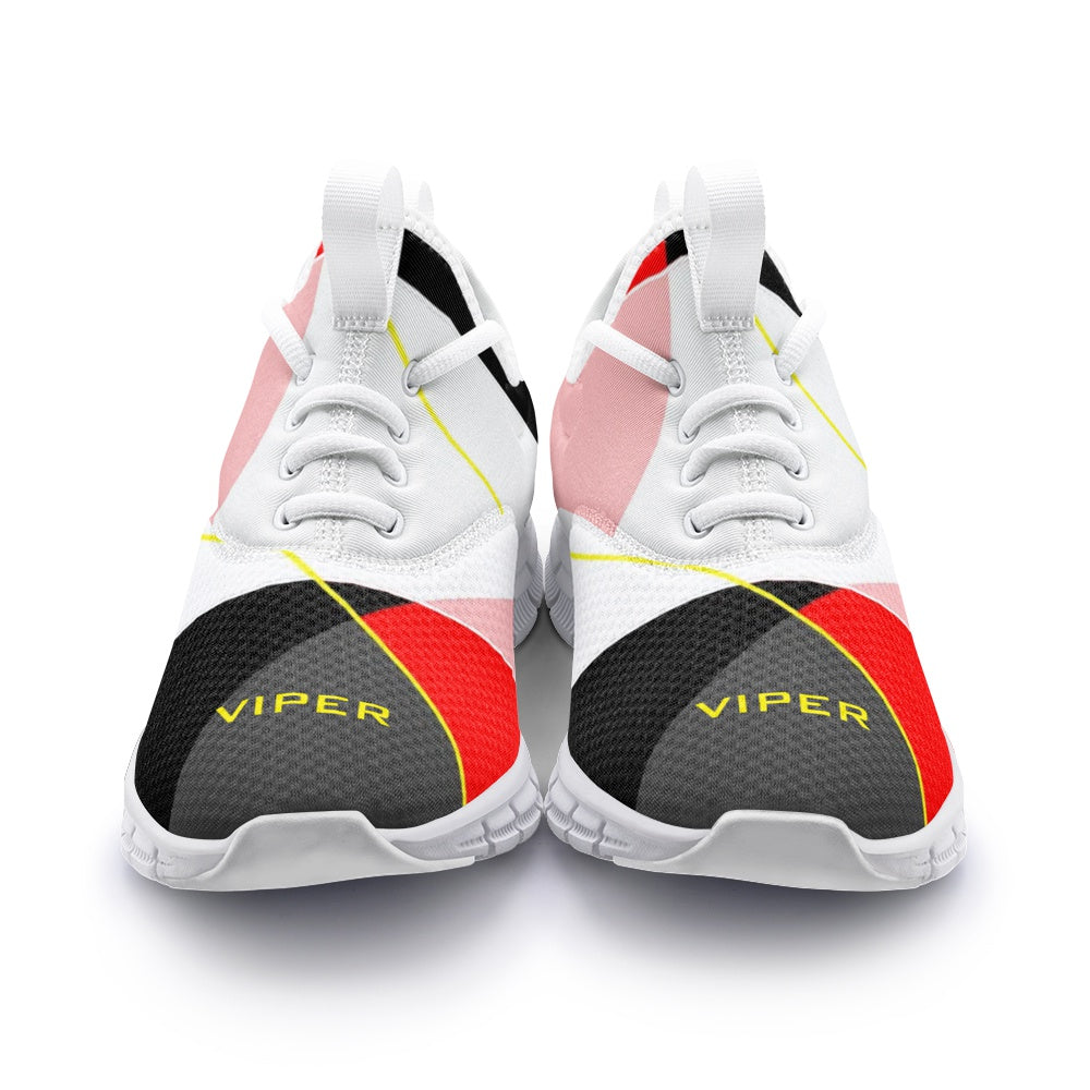 VIPER SHOES STYLE 54TF Geometric Abstract Unisex Lightweight Sneaker City Running Shoes