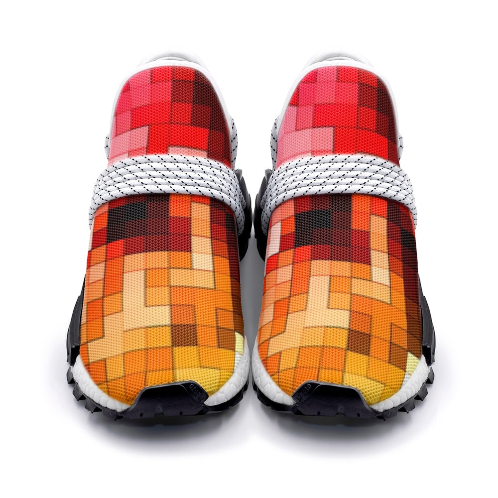 VIPER SHOE STYLE 55TR Abstract Geometric Mosaic Unisex Lightweight Sneaker