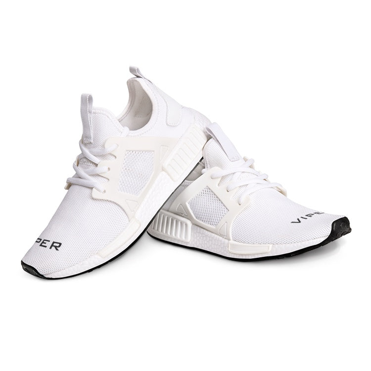 VIPER SHOES STYLE 54TR White Canvas Unisex Lightweight Sneaker