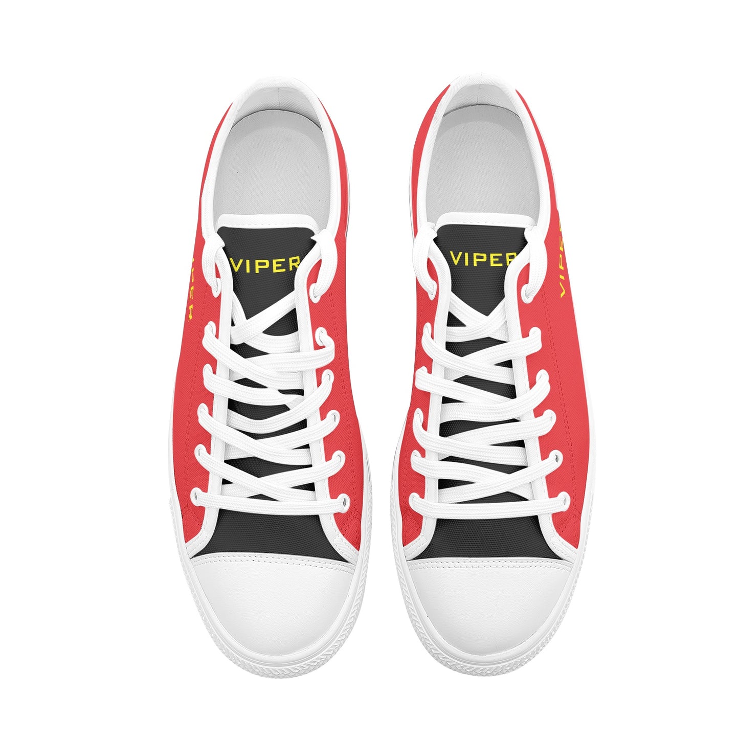 VIPER SHOES STYLE 54TT Low Top Red Canvas Shoes