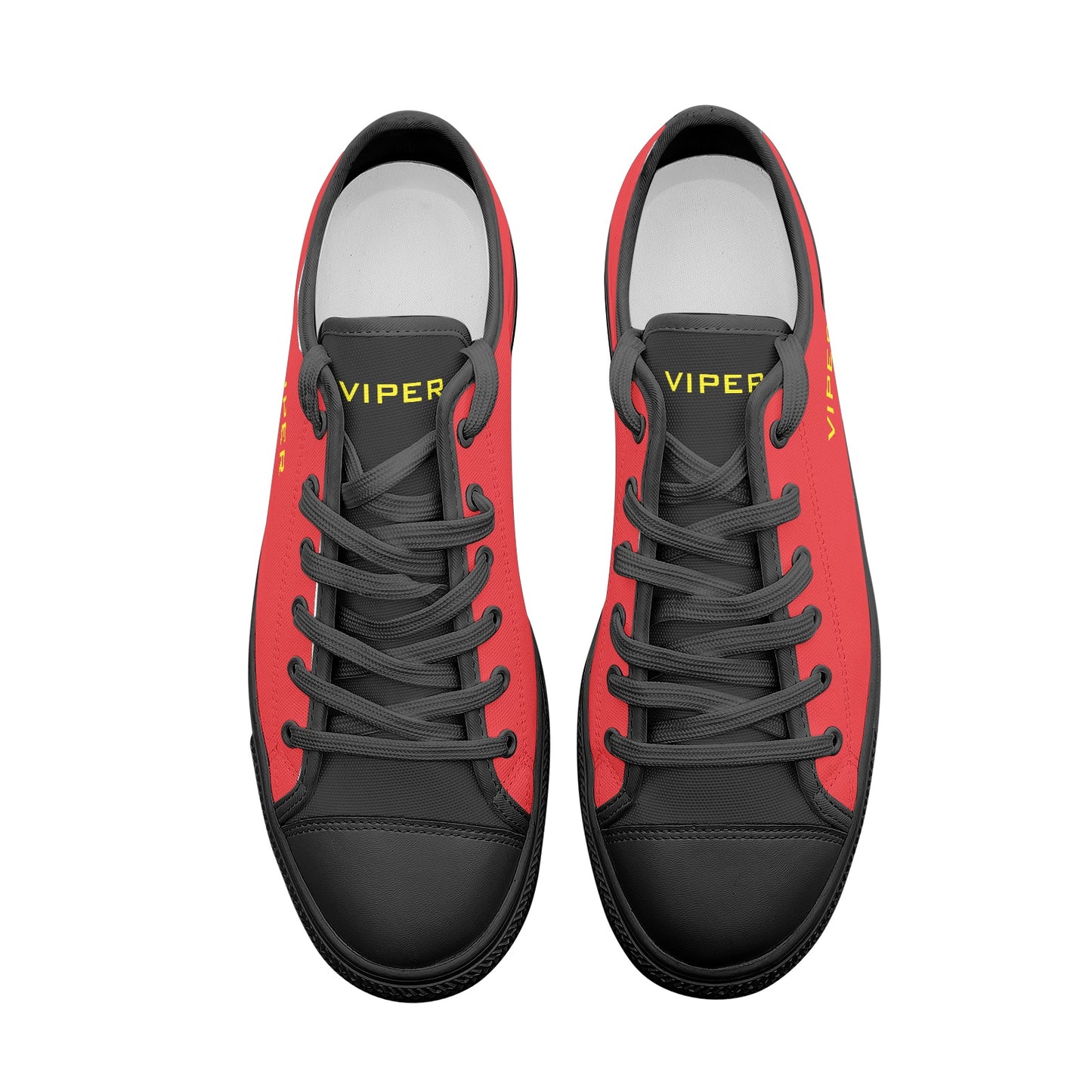 VIPER SHOES STYLE 54TT Low Top Red Canvas Shoes