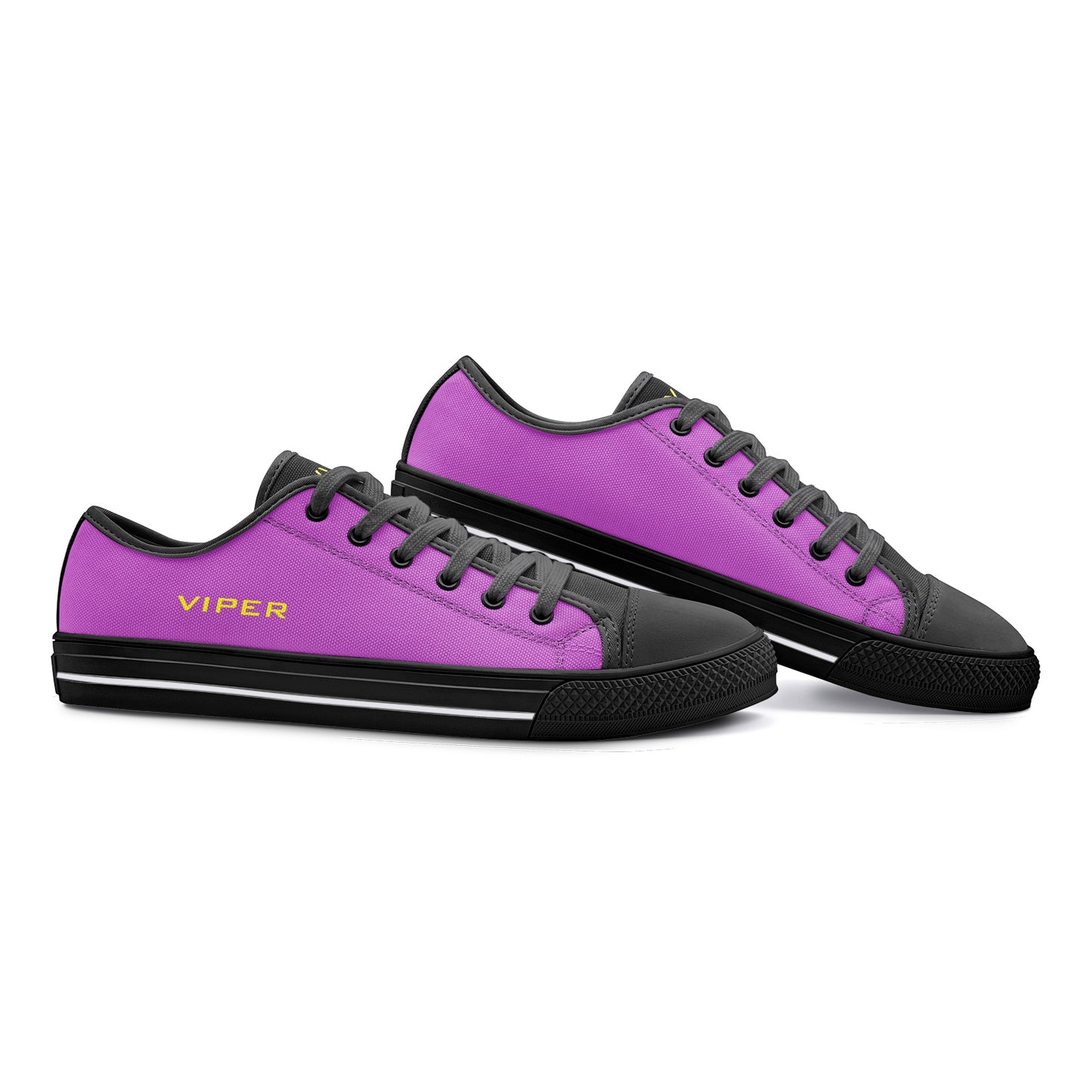 VIPER SHOES STYLE 54TT Low Top Purple Canvas Shoes