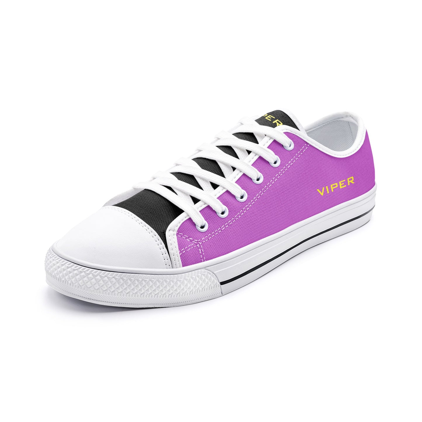 VIPER SHOES STYLE 54TT Low Top Purple Canvas Shoes