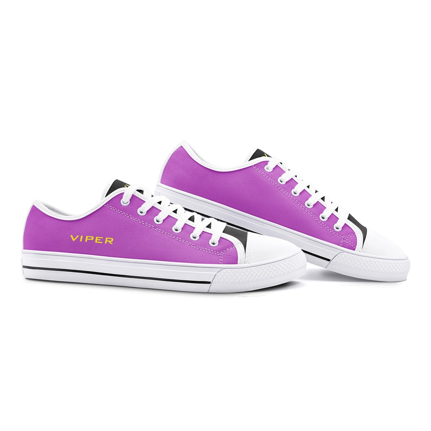 VIPER SHOES STYLE 54TT Low Top Purple Canvas Shoes