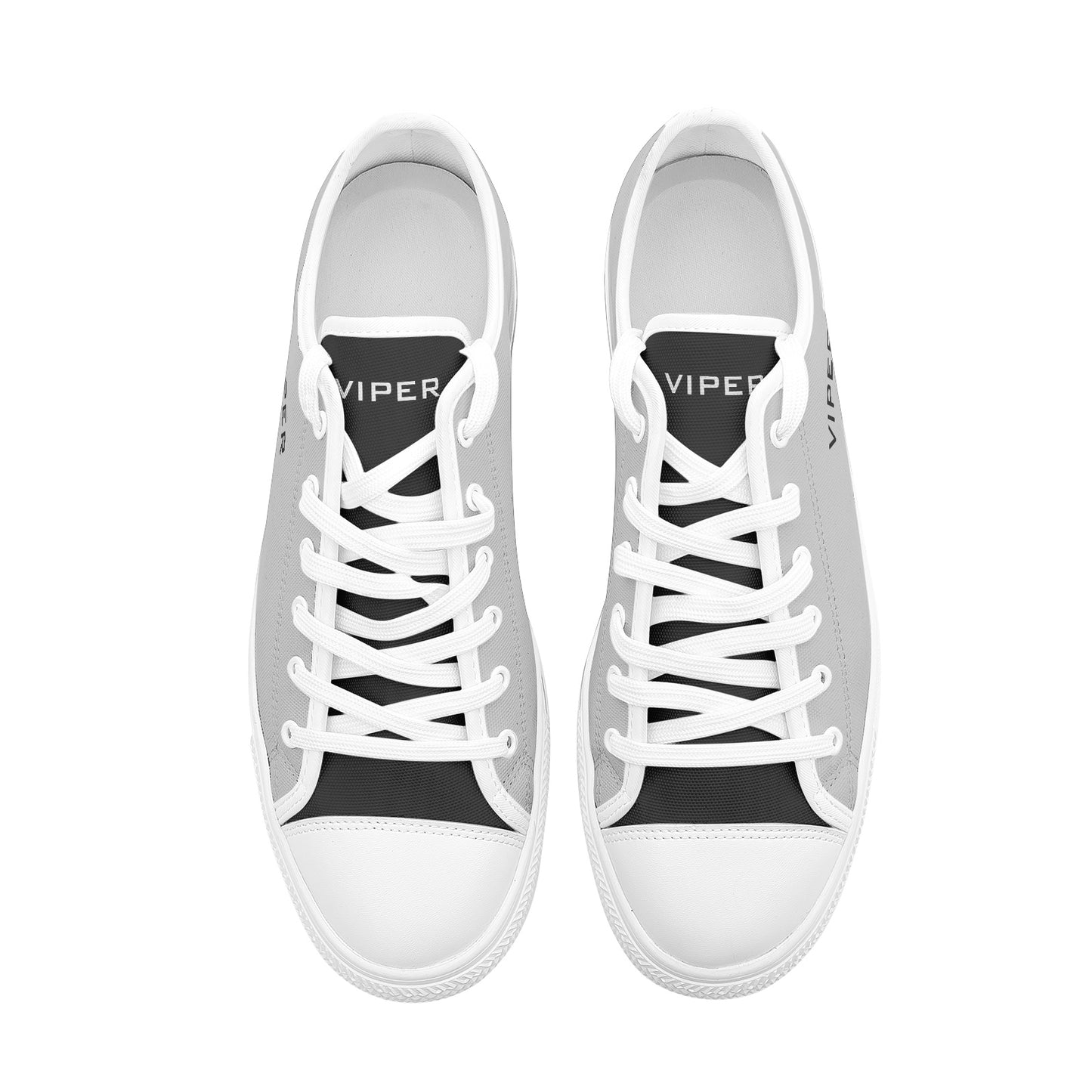 VIPER SHOES STYLE 54TT Low Top Light Gray Canvas Shoes