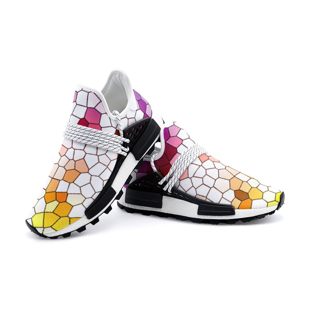 VIPER SHOE STYLE 55TR Multi Mosaic Abstract 01 Unisex Lightweight Sneaker