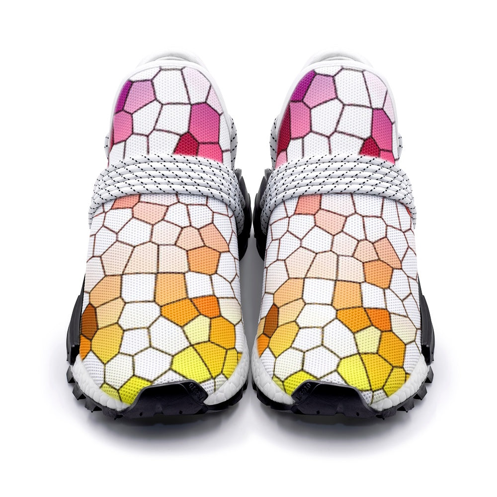 VIPER SHOE STYLE 55TR Multi Mosaic Abstract 01 Unisex Lightweight Sneaker