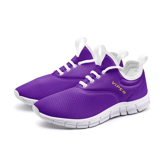 VIPER SHOES STYLE 54TF Dark Purple Unisex Lightweight Sneaker City Running Shoes