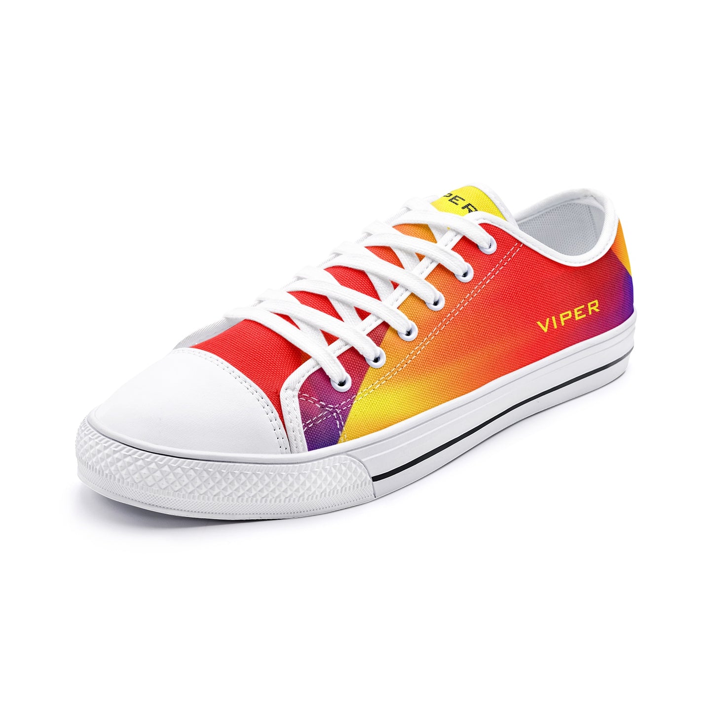 VIPER SHOES STYLE 54TT Low Top Abstract Canvas Shoes