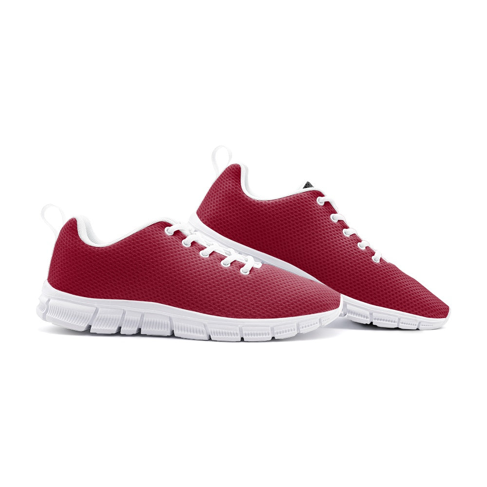 VIPER SHOES STYLE 54TV Burgundy Unisex Lightweight Sneaker Athletic Running Shoes