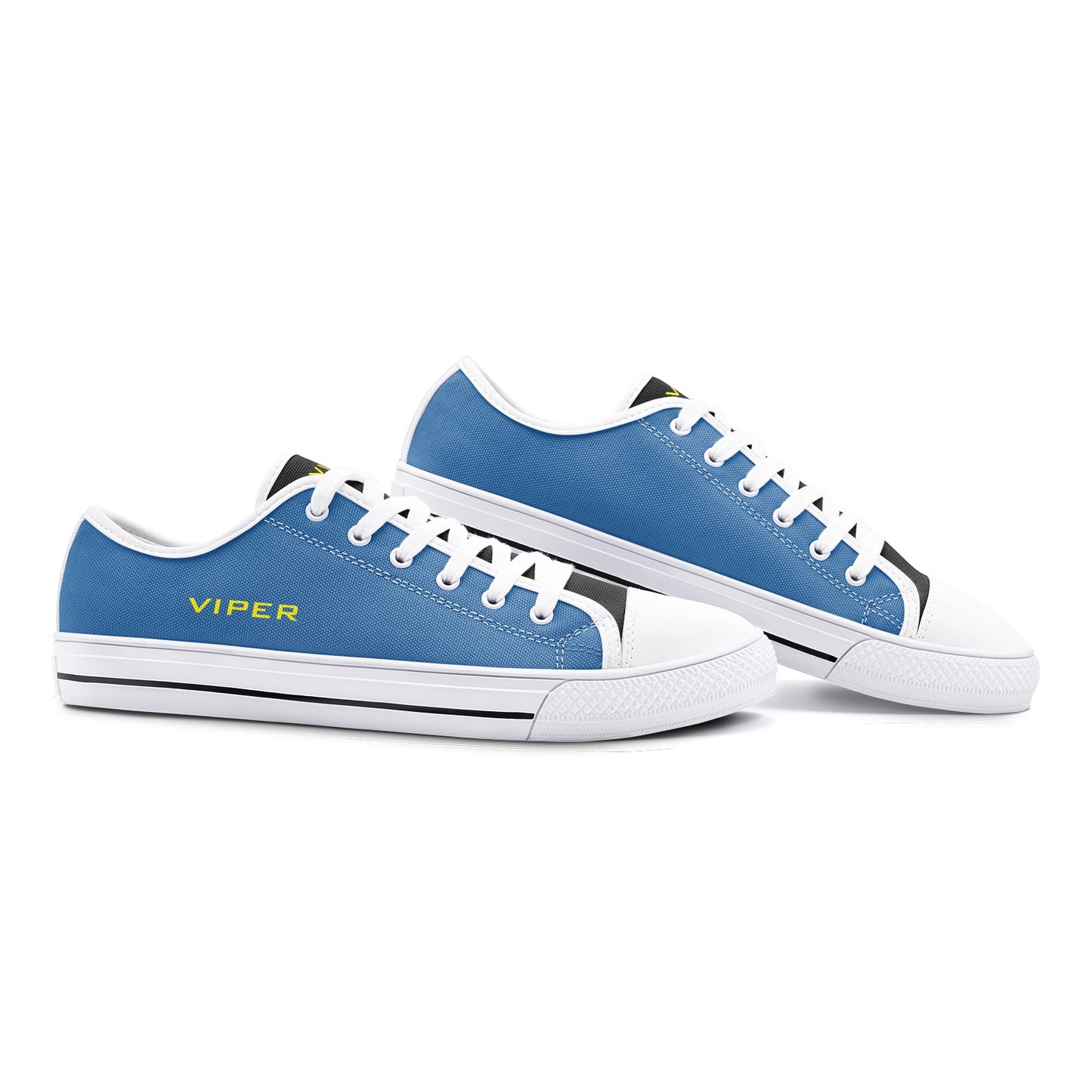 VIPER SHOES STYLE 54TT Low Top Navy Blue Canvas Shoes