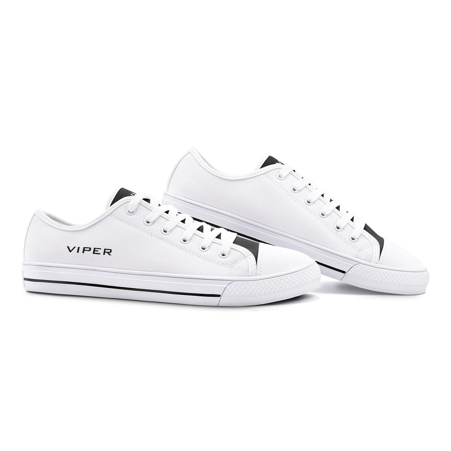 VIPER SHOES STYLE 54TT Low Top White Canvas Shoes