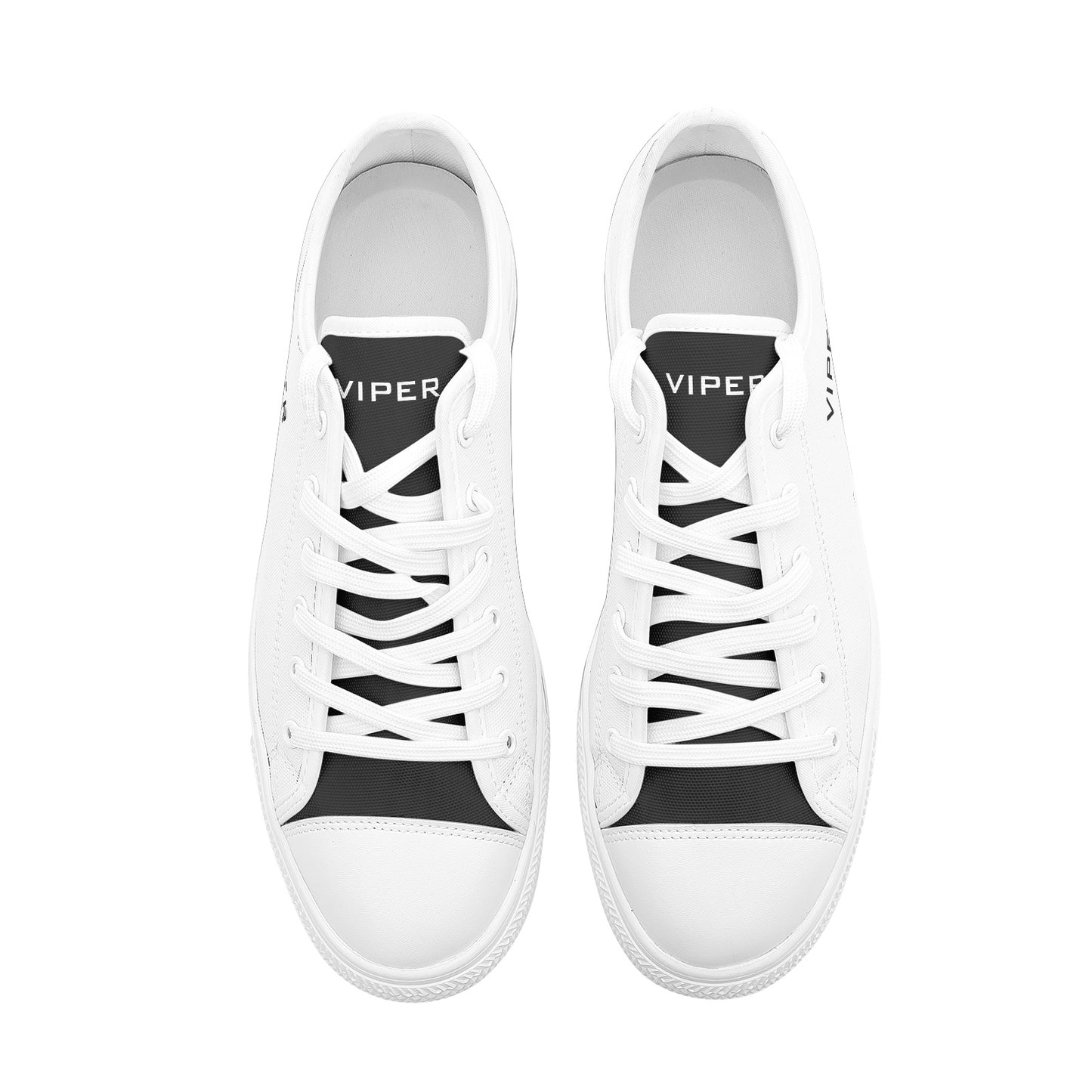 VIPER SHOES STYLE 54TT Low Top White Canvas Shoes