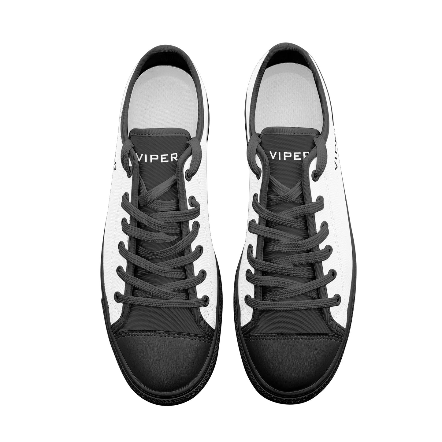 VIPER SHOES STYLE 54TT Low Top White Canvas Shoes