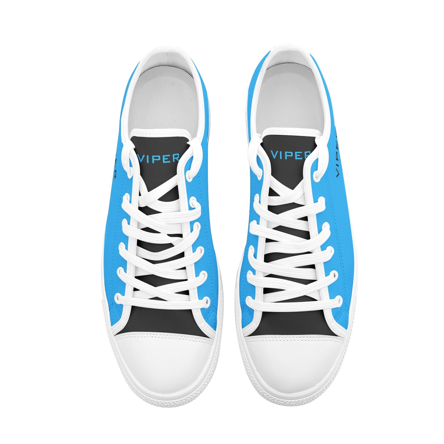 VIPER SHOES STYLE 54TT Low Top Electric Blue Canvas Shoes