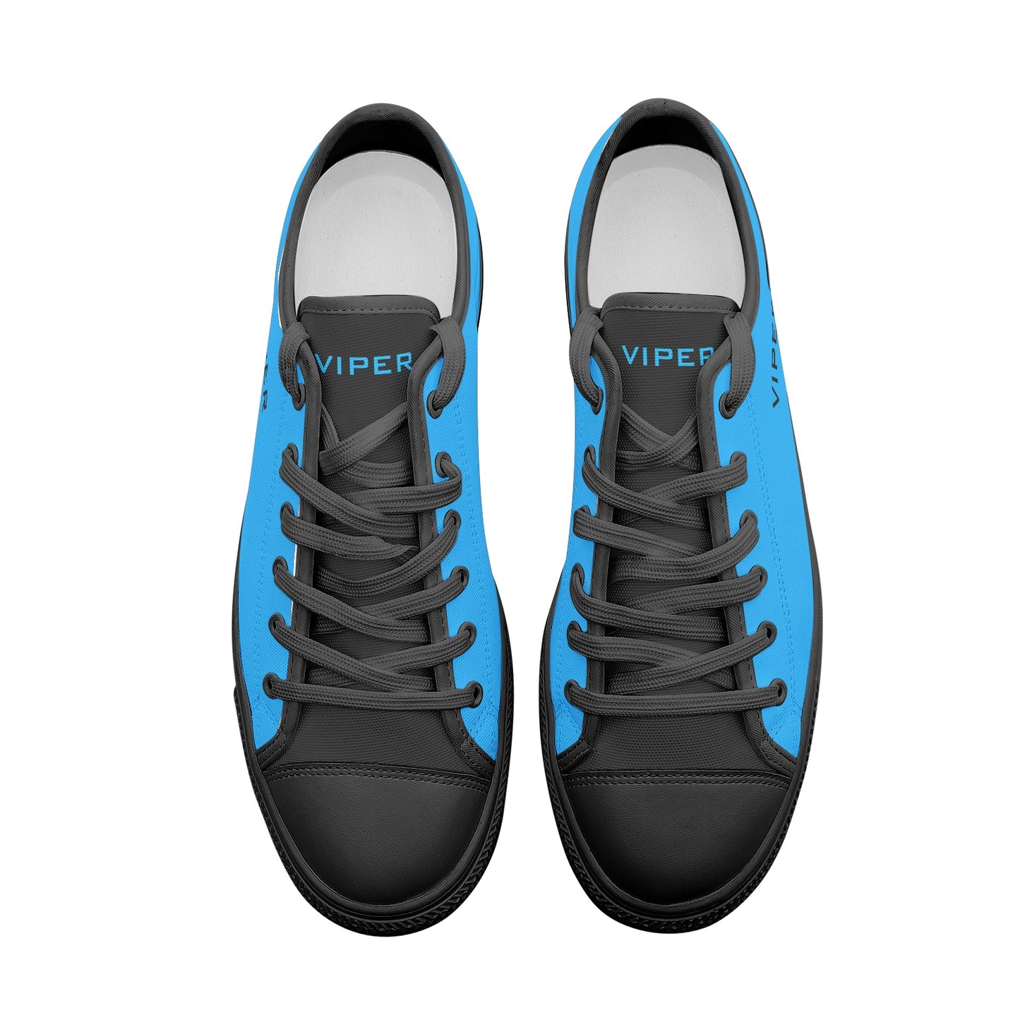 VIPER SHOES STYLE 54TT Low Top Electric Blue Canvas Shoes