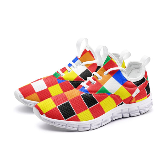 VIPER SHOES STYLE 54TF Multi Cube Abstract II Unisex Lightweight Sneaker City Running Shoes