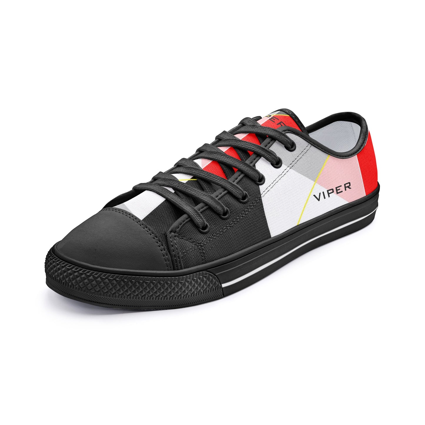 VIPER SHOES STYLE 54TT Low Top Abstract Canvas Shoes