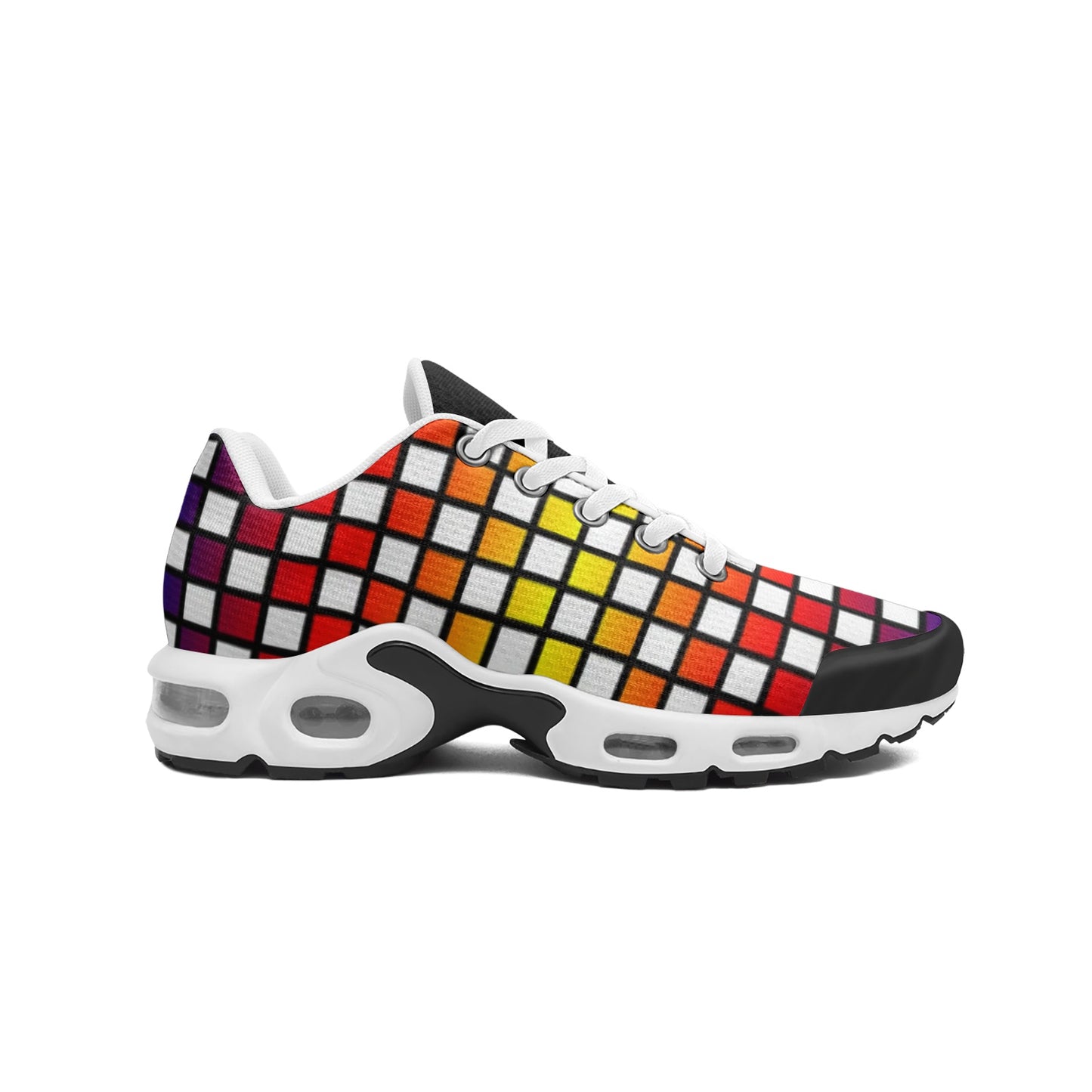 VIPER SHOES STYLE 55TT Abstract Cube Unisex Mesh Tech Eco-Flex Sneakers