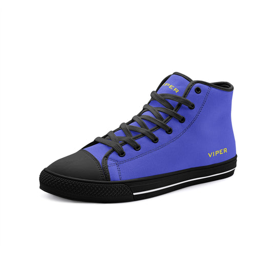 VIPER HIP HOP SHOES High Top Royal Blue Canvas Style 54TO