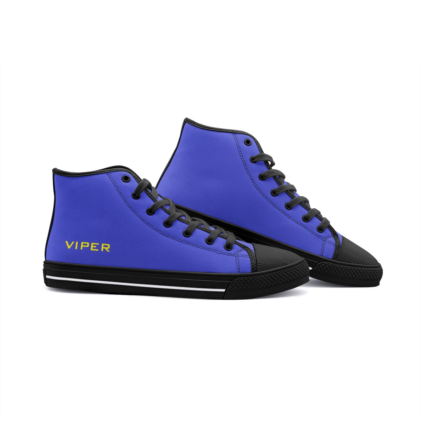 VIPER HIP HOP SHOES High Top Royal Blue Canvas Style 54TO