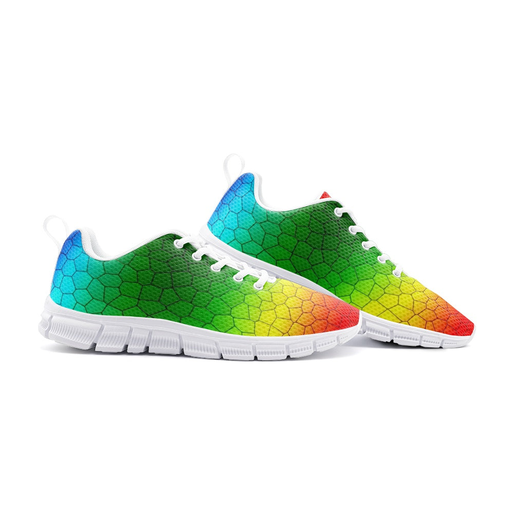 VIPER SHOES STYLE 54TV Multi Mosaic Abstract Unisex Lightweight Sneaker Athletic Running Shoes