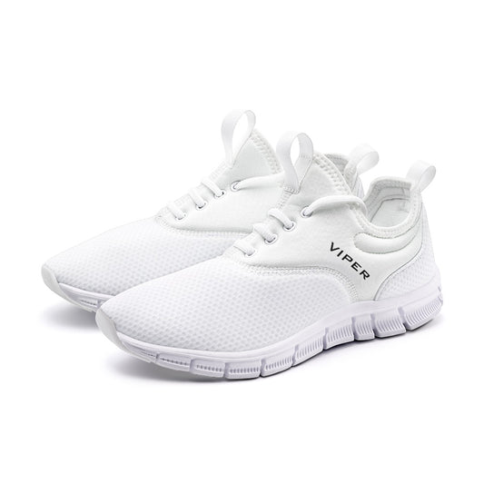 VIPER SHOES STYLE 54TF White Unisex Lightweight Sneaker City Running Shoes