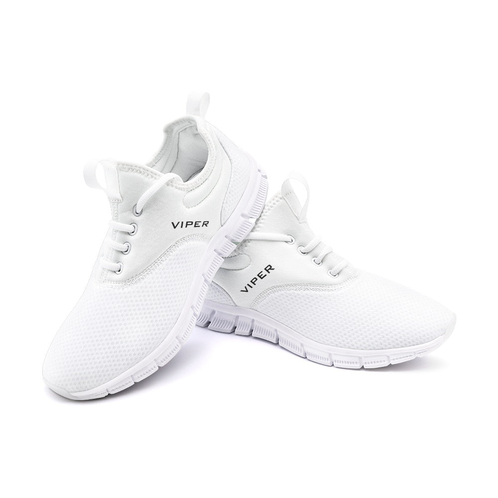 VIPER SHOES STYLE 54TF White Unisex Lightweight Sneaker City Running Shoes