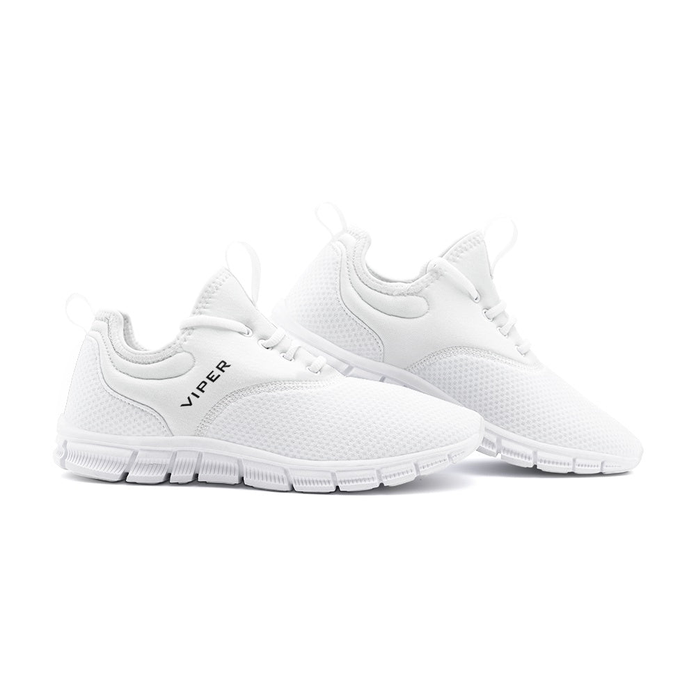 VIPER SHOES STYLE 54TF White Unisex Lightweight Sneaker City Running Shoes