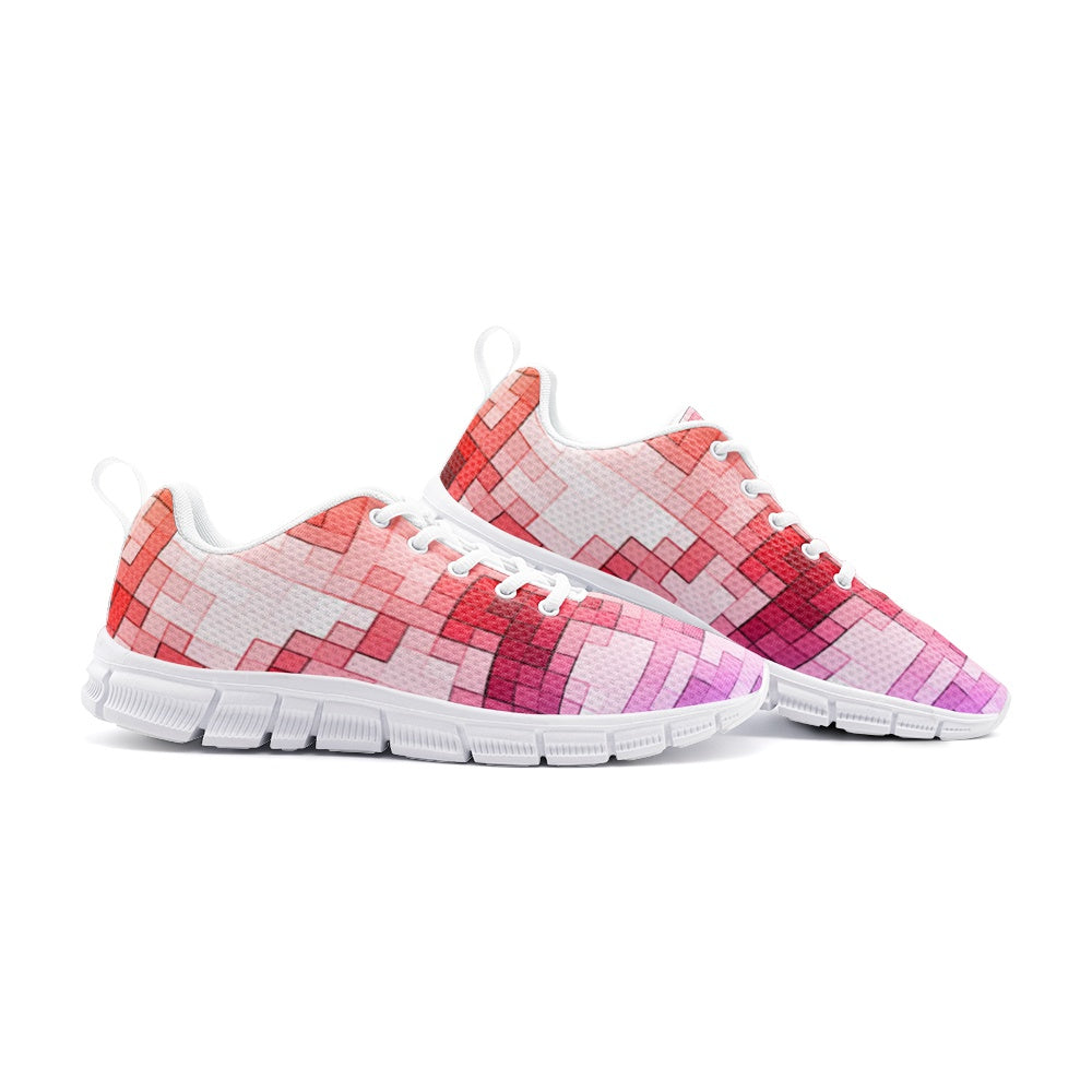 VIPER SHOES STYLE 54TV Abstract Geometric Mosaic Unisex Lightweight Sneaker Athletic Running Shoes