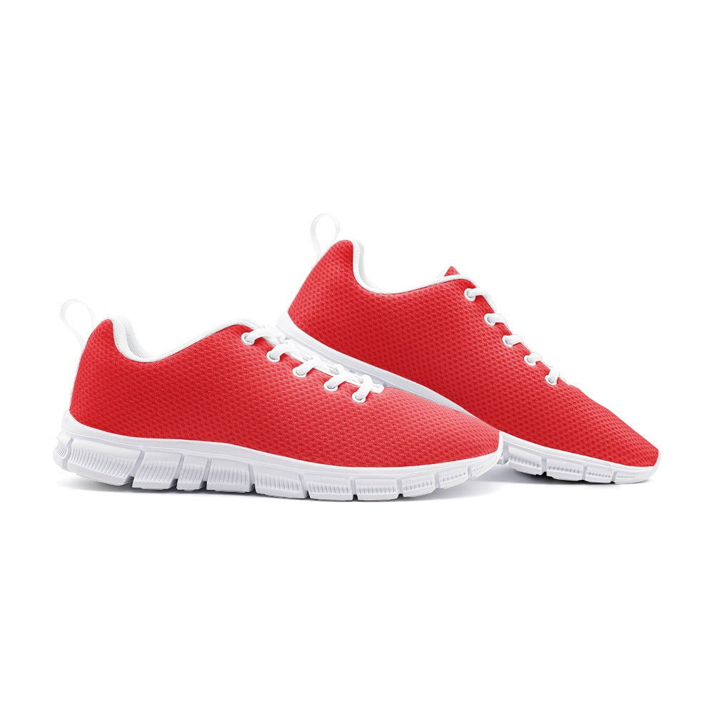 VIPER SHOES STYLE 54TV Red Unisex Lightweight Sneaker Athletic Running Shoes