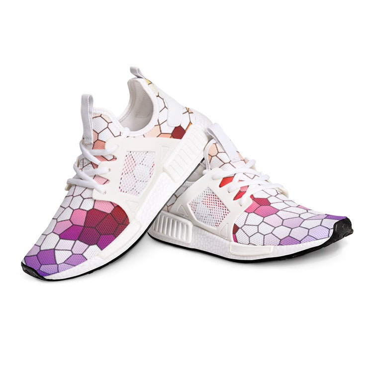 VIPER SHOES STYLE 54TR Multi Mosaic Abstract II Canvas Unisex Lightweight Sneaker