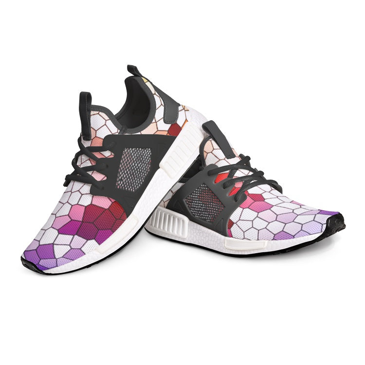 VIPER SHOES STYLE 54TR Multi Mosaic Abstract II Canvas Unisex Lightweight Sneaker