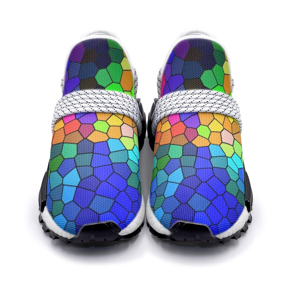 VIPER SHOE STYLE 55TR Multi Mosaic Abstract Unisex Lightweight Sneaker