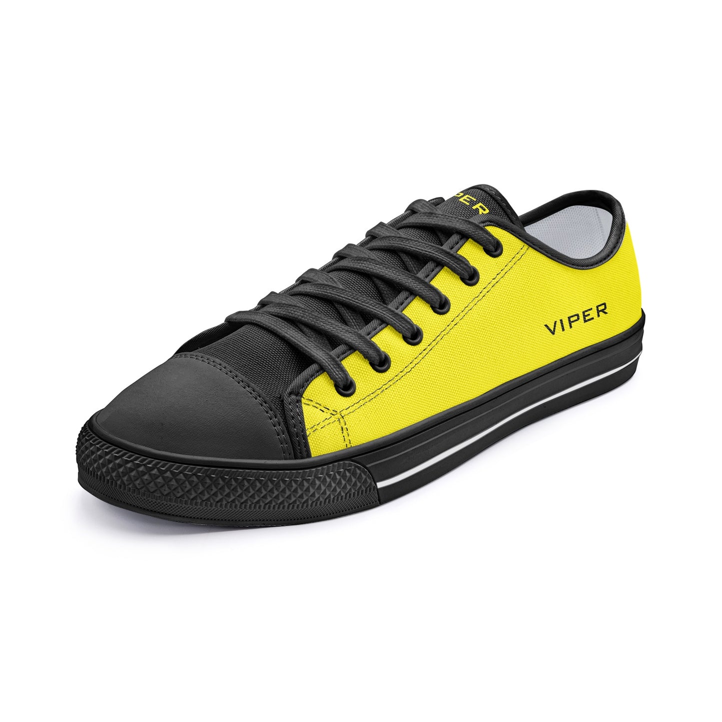 VIPER SHOES STYLE 54TT Low Top Yellow Canvas Shoes