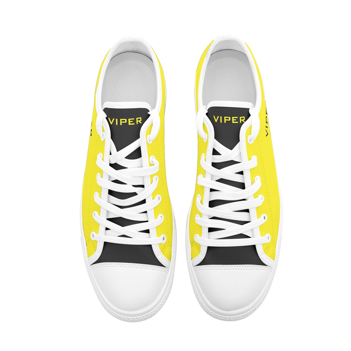 VIPER SHOES STYLE 54TT Low Top Yellow Canvas Shoes