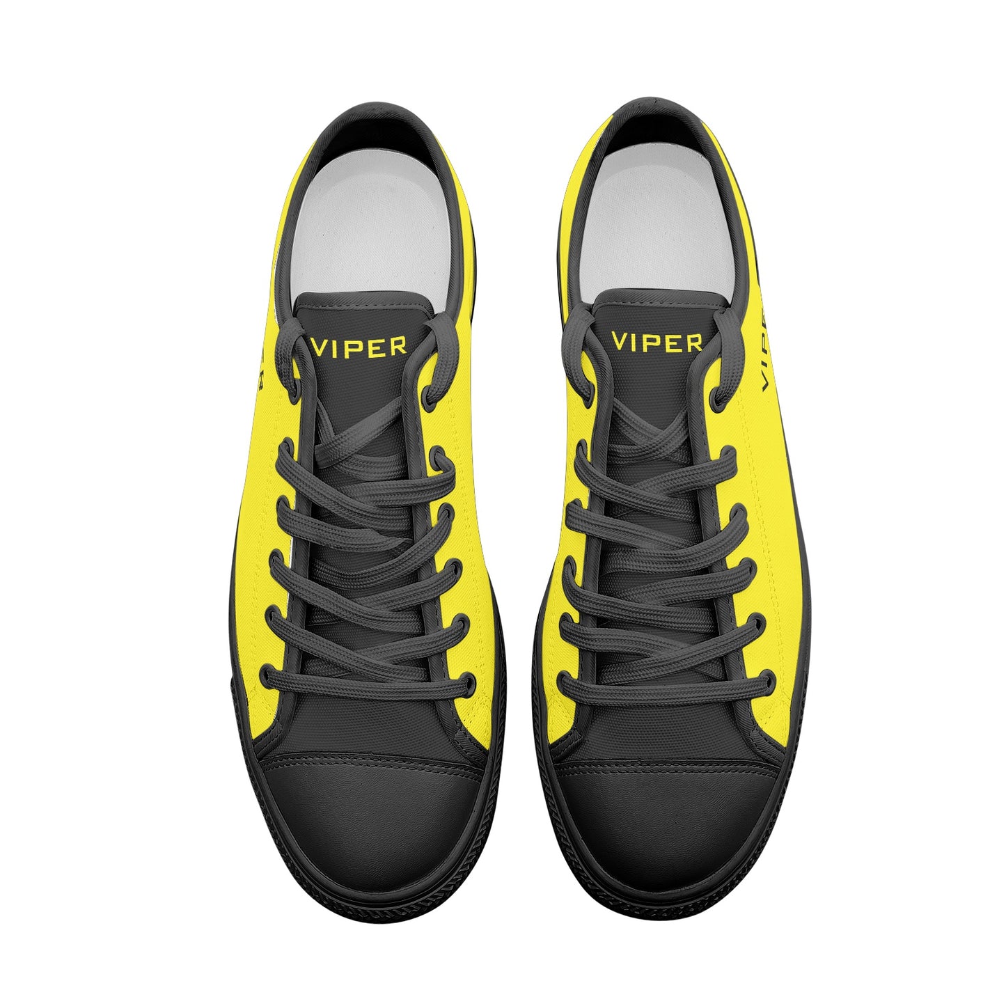 VIPER SHOES STYLE 54TT Low Top Yellow Canvas Shoes