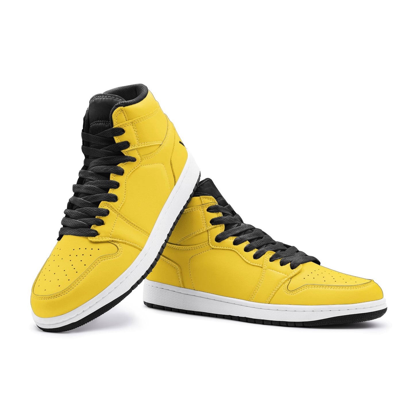 VIPER HIP HOP SHOES High Top Style 55TO Dark Yellow Sneakers